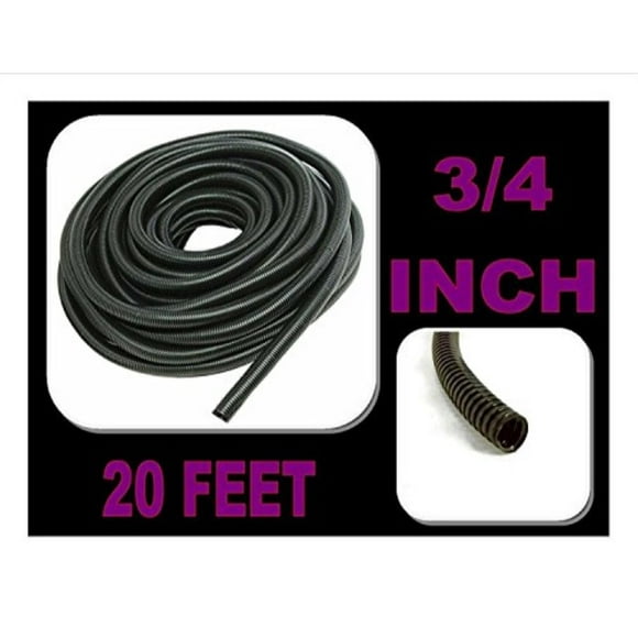 Keep It Clean 14037 Wire Loom 5/8 Black and Gold Thin Strip Ultra Wrap Wire Loom 10 Feet 
